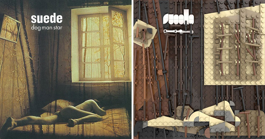 The Iconic Album Covers Were Recreated In LEGO By An Artist