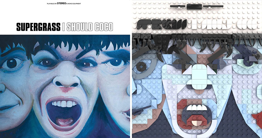 The Iconic Album Covers Were Recreated In LEGO By An Artist
