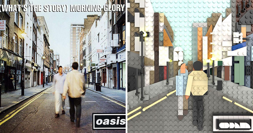 The Iconic Album Covers Were Recreated In LEGO By An Artist
