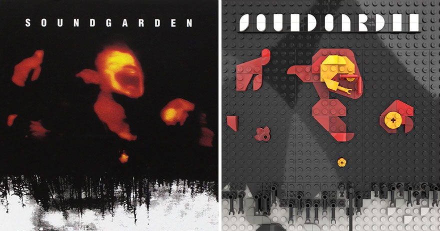 The Iconic Album Covers Were Recreated In LEGO By An Artist