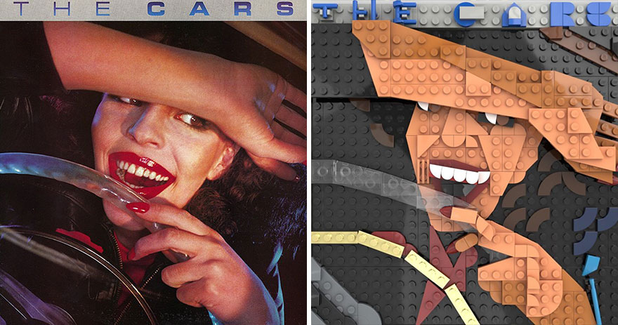 The Iconic Album Covers Were Recreated In LEGO By An Artist
