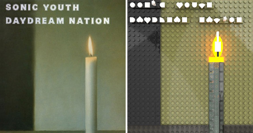 The Iconic Album Covers Were Recreated In LEGO By An Artist
