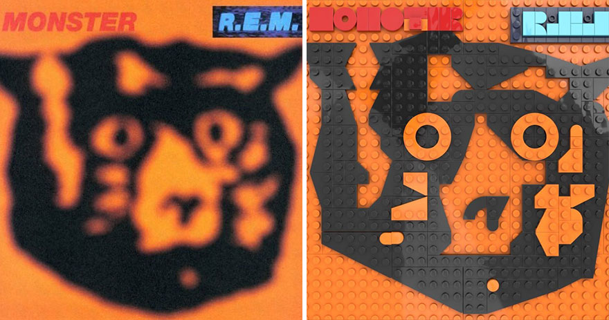 The Iconic Album Covers Were Recreated In LEGO By An Artist