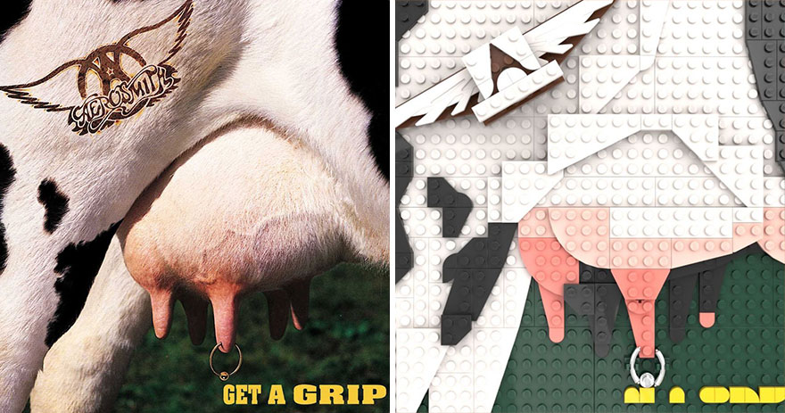 The Iconic Album Covers Were Recreated In LEGO By An Artist