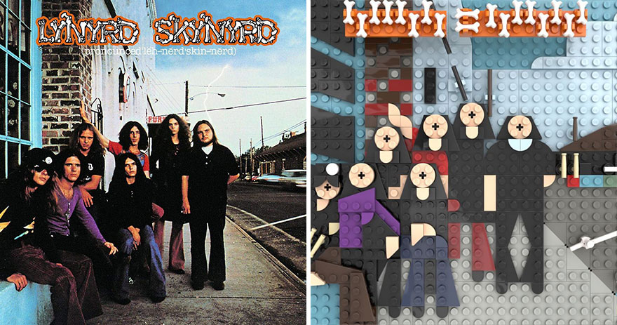 The Iconic Album Covers Were Recreated In LEGO By An Artist