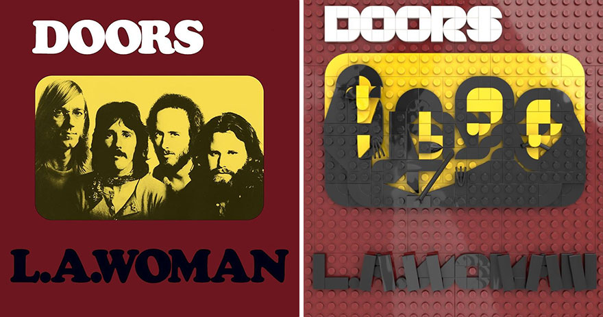 The Iconic Album Covers Were Recreated In LEGO By An Artist