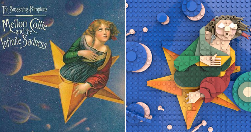 The Iconic Album Covers Were Recreated In LEGO By An Artist