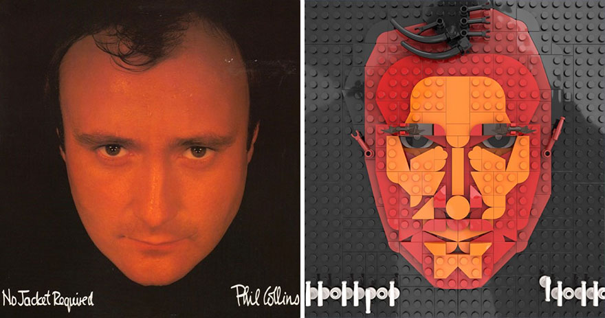 The Iconic Album Covers Were Recreated In LEGO By An Artist