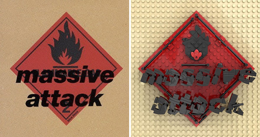 The Iconic Album Covers Were Recreated In LEGO By An Artist