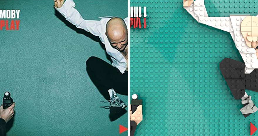 The Iconic Album Covers Were Recreated In LEGO By An Artist