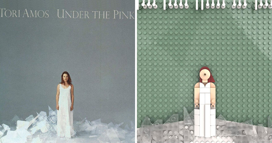 The Iconic Album Covers Were Recreated In LEGO By An Artist