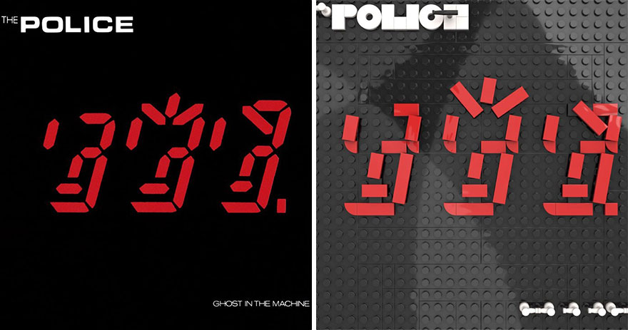 The Iconic Album Covers Were Recreated In LEGO By An Artist