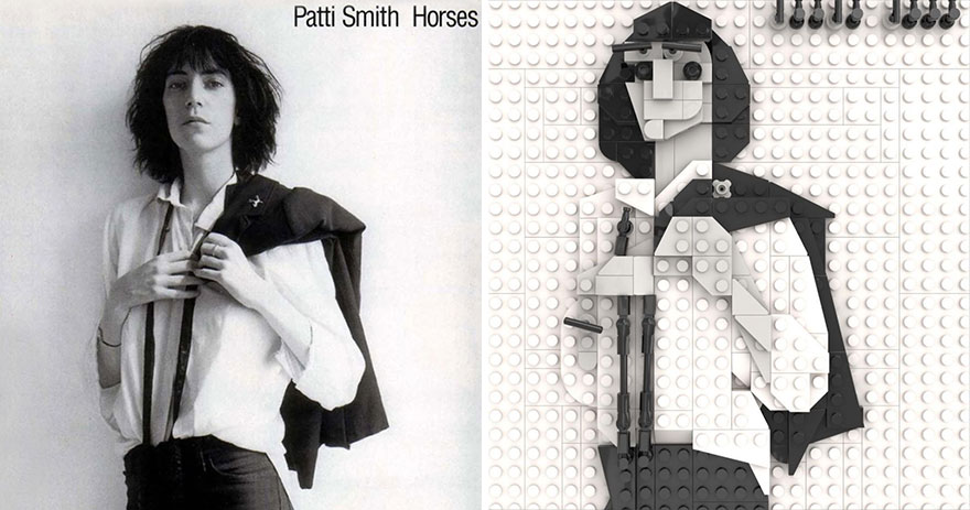 The Iconic Album Covers Were Recreated In LEGO By An Artist