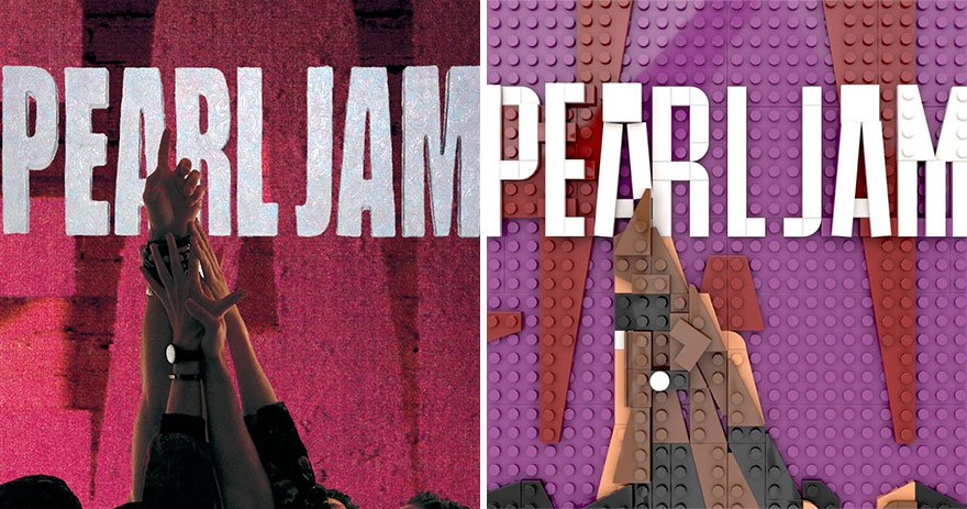 The Iconic Album Covers Were Recreated In LEGO By An Artist