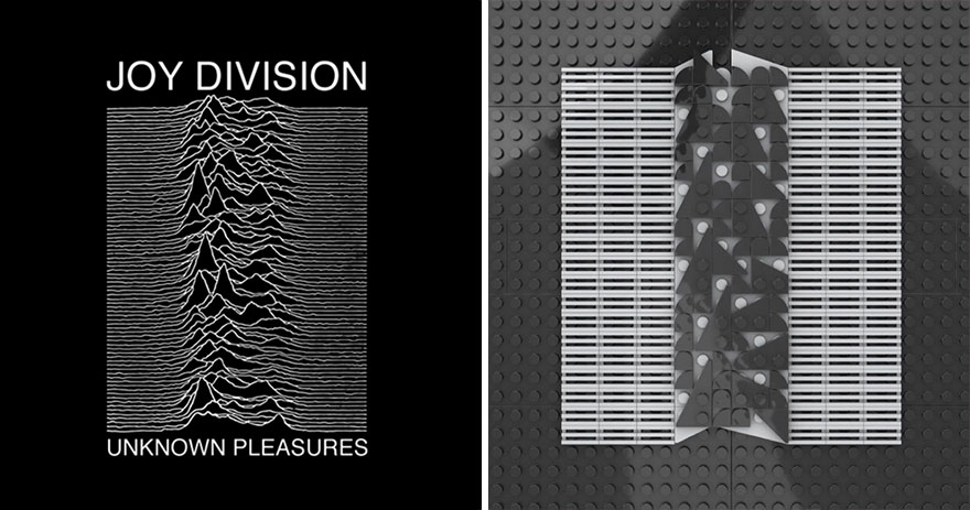 The Iconic Album Covers Were Recreated In LEGO By An Artist