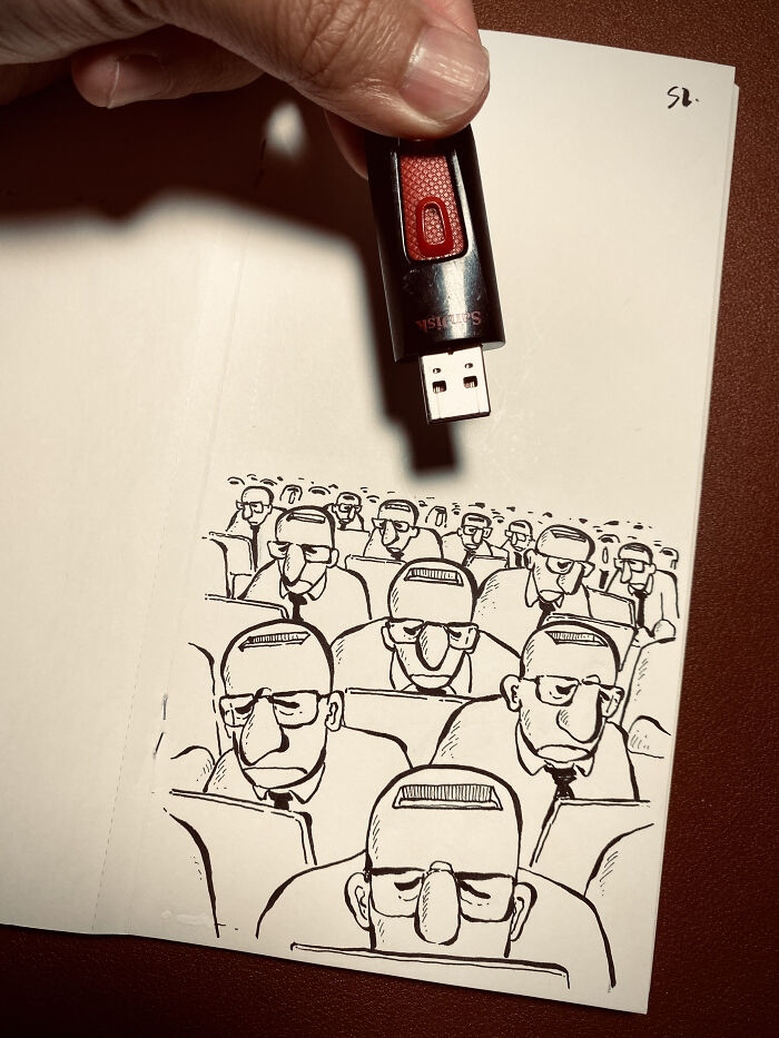 The One With The San Disk Thumb Drive