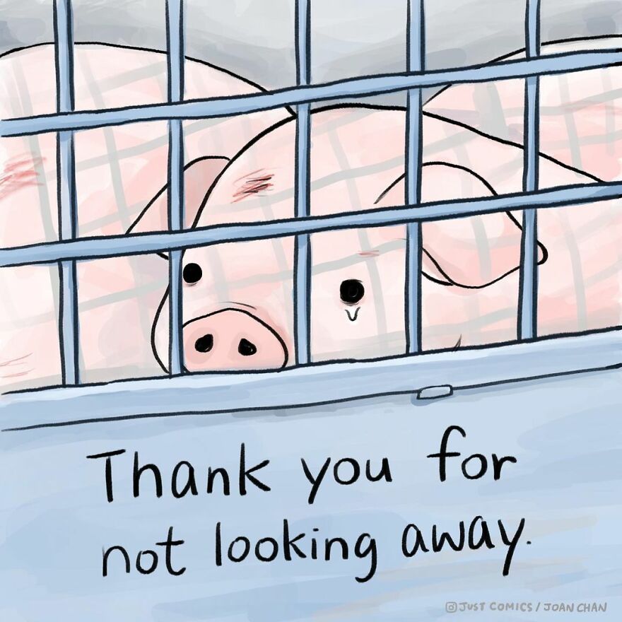 These Comics Showing The Suffering Of Animals Will Make You Think ( 77 Comics)