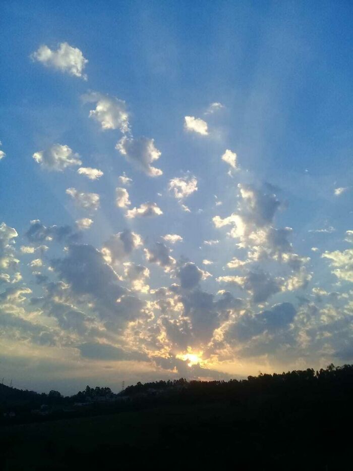 Beautiful Sunset In Brazil