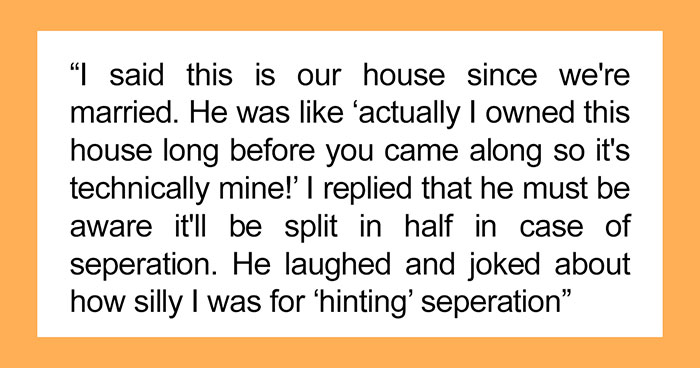Husband Asks For 50% Of Wife’s Booming Business Despite Never Believing In It, Wife Isn’t Having Any Of It