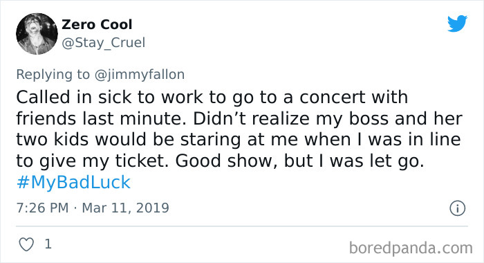 Bad Luck Moments Jimmy Fallon