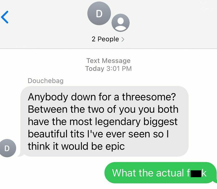 Gentlemen, Do Not Put Your Exes On A Group Chat