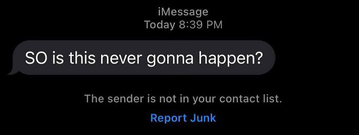 Bruh She Already Deleted Your Number