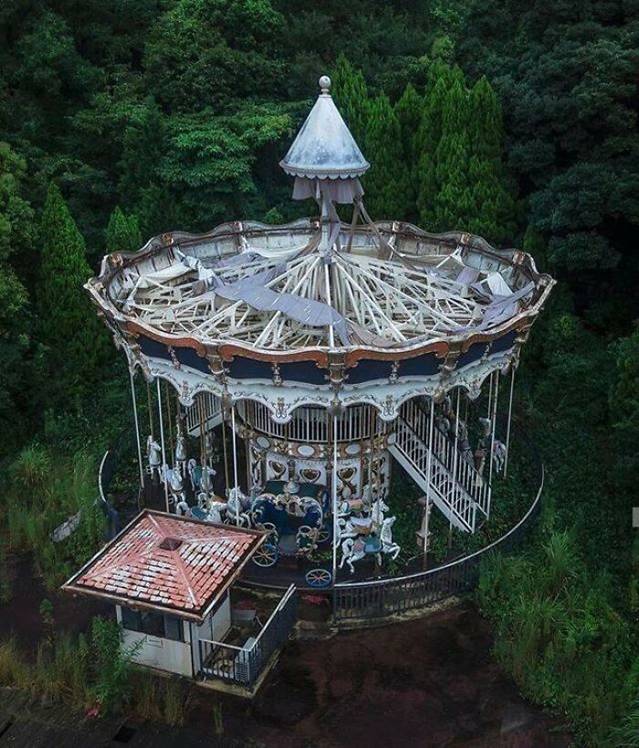 An Abandoned Carousel