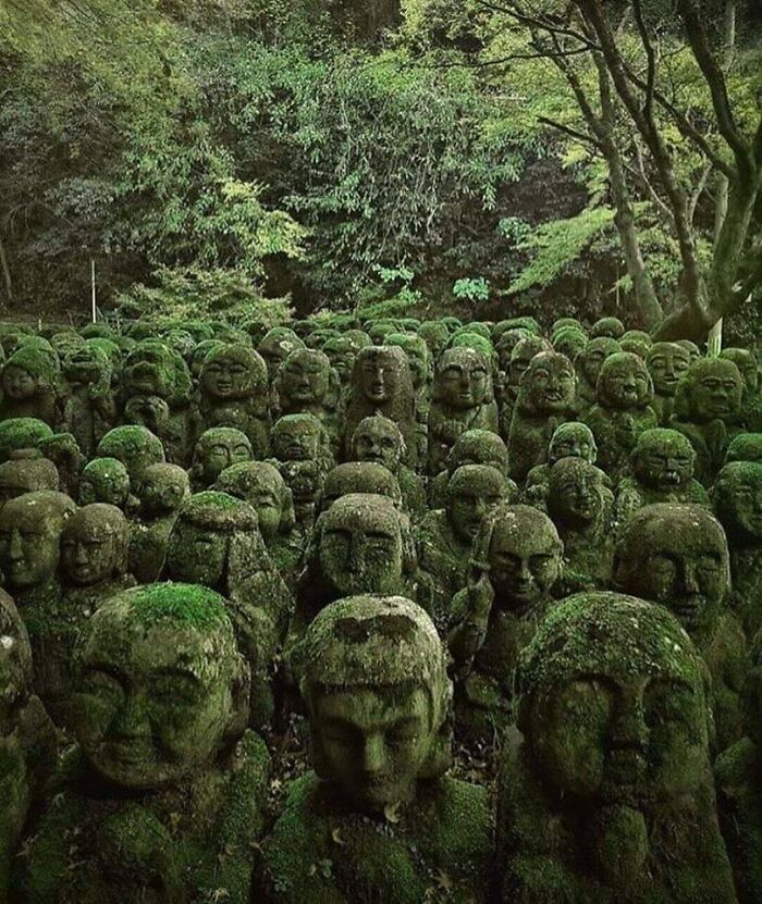 A Glimpse Of Otagi Nenbutsu-Ji Temple, Arashiyama, Japan