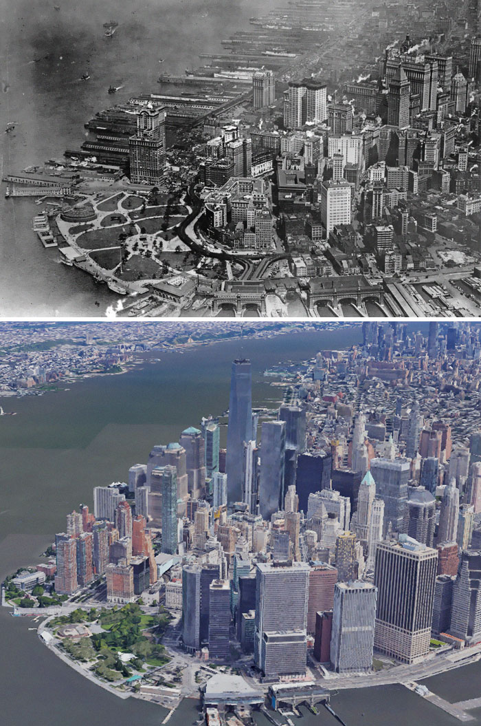 Lower Manhattan 1921