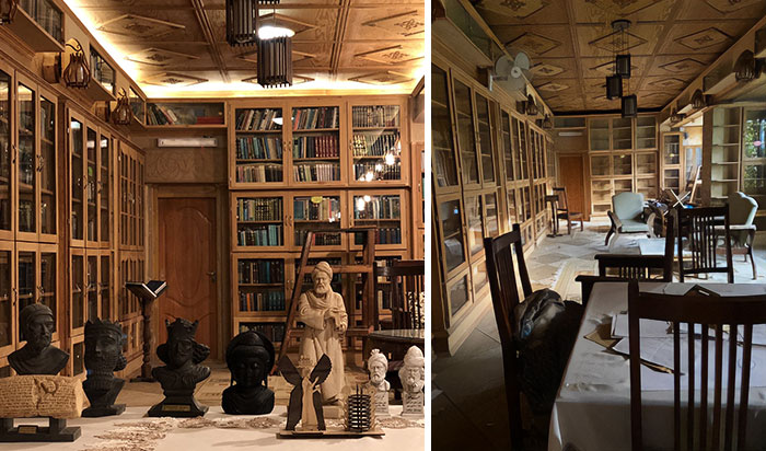 Library Before And After