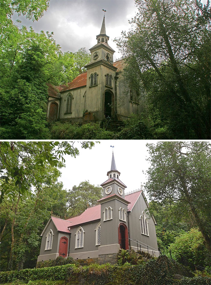 Community Restores Laragh Tin Church