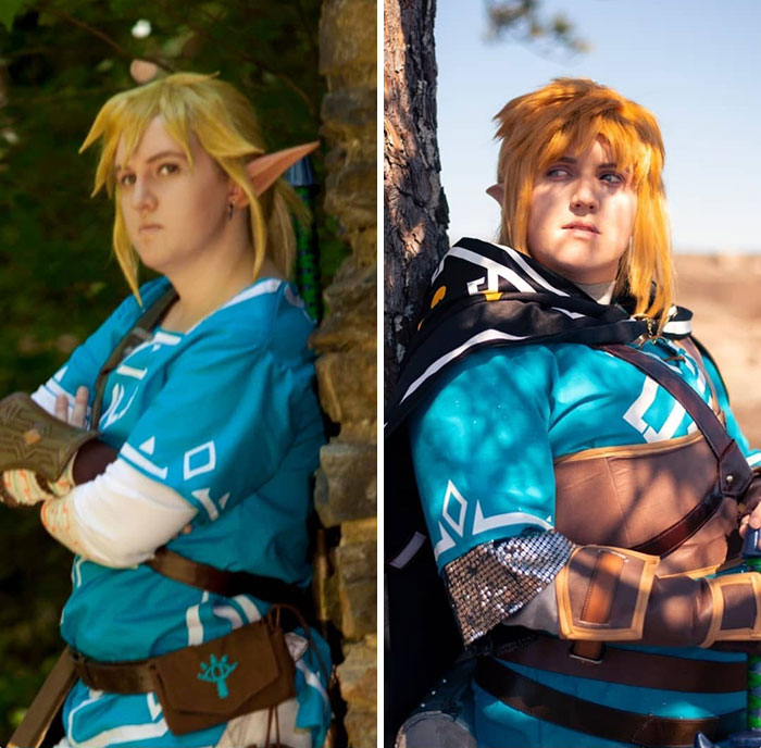 BOTW Cosplay 2017 vs. 2021