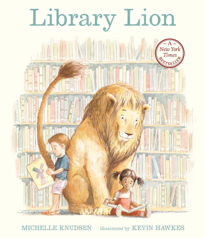 Library Lion By Michelle Knudsen