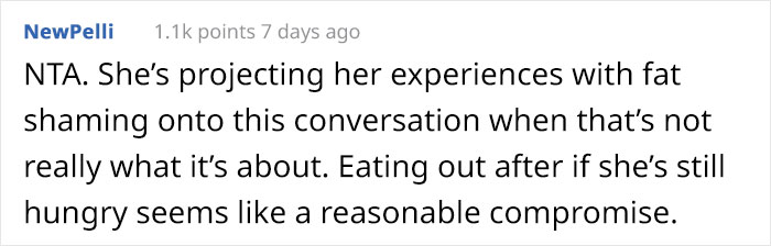 Guy Asks His Girlfriend Not To Eat So Much At His Grandma's House, Asks If He's In The Wrong After She Yells At Him