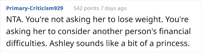 Guy Asks His Girlfriend Not To Eat So Much At His Grandma's House, Asks If He's In The Wrong After She Yells At Him