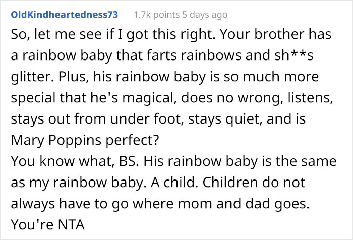 Bride&rsquo;s Parents Refuse To Attend Her Child-Free Wedding Because She Wouldn&rsquo;t Make An Exception For Her &ldquo;Rainbow Baby&rdquo; Nephew
