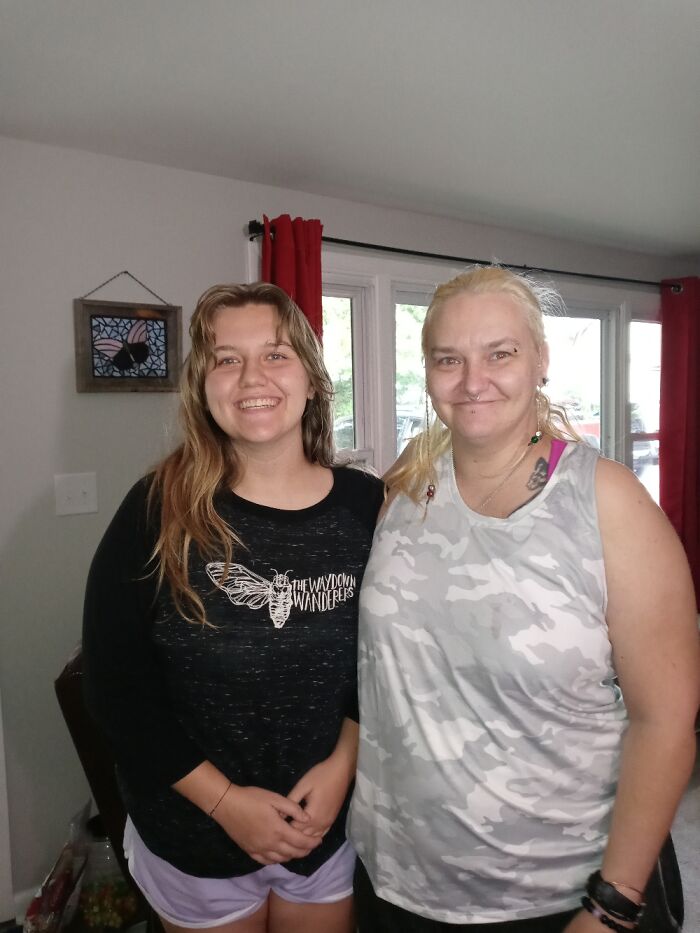 My And The Best Thing I Ever Made. 15 Years Old, And Just A Hair Shorter Than Me Already!