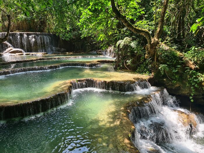 Limestone Tiered Pools.