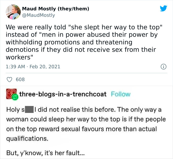 Never Thought Of It Like This