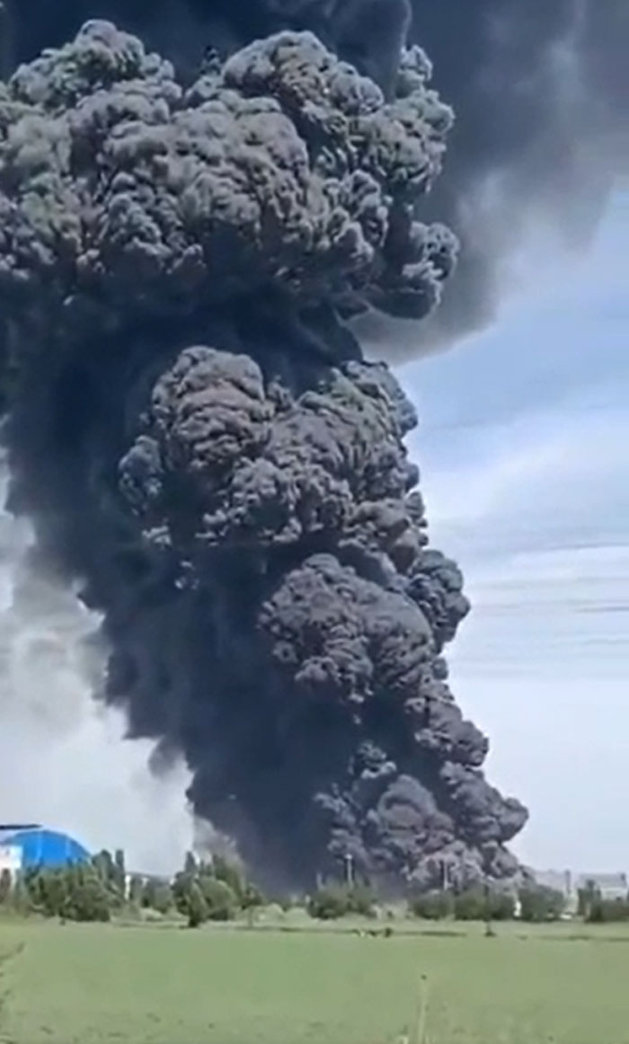 A Fire Broke Out At A Polysilicon Plant In Xinjiang, China