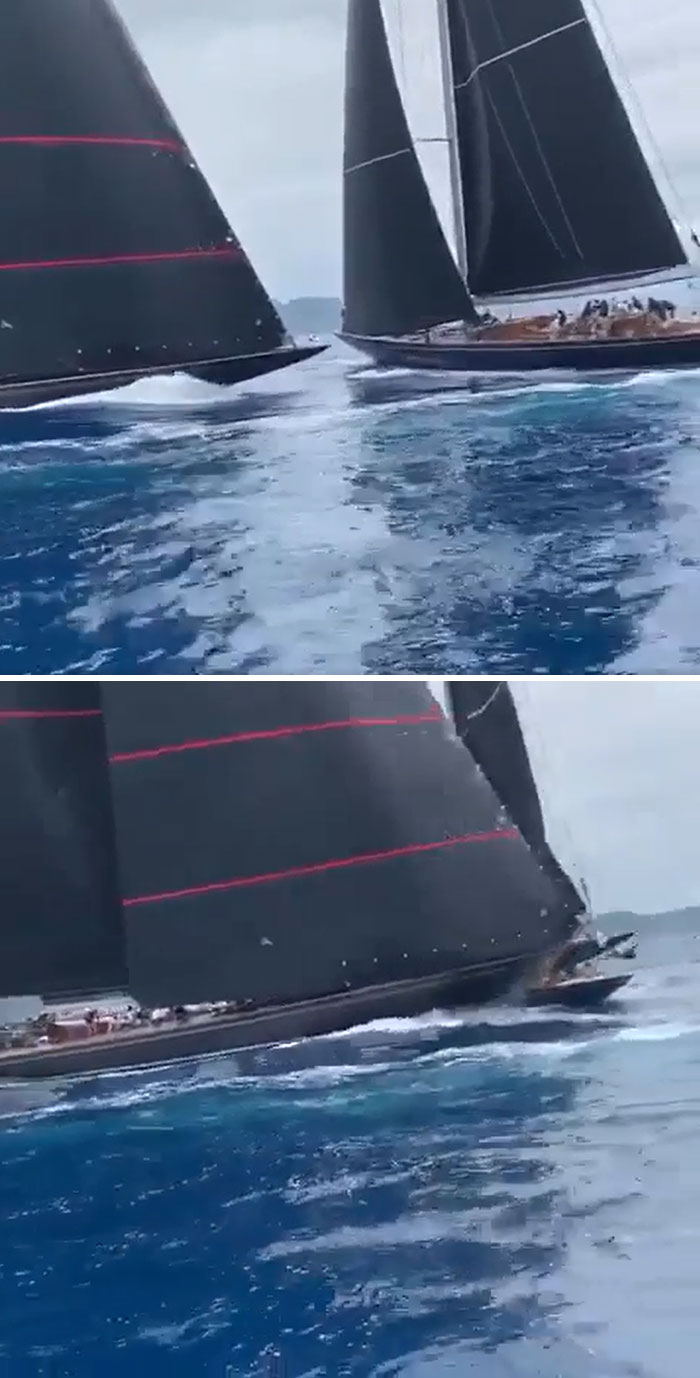 Super Yacht Crash 13th March 2020
