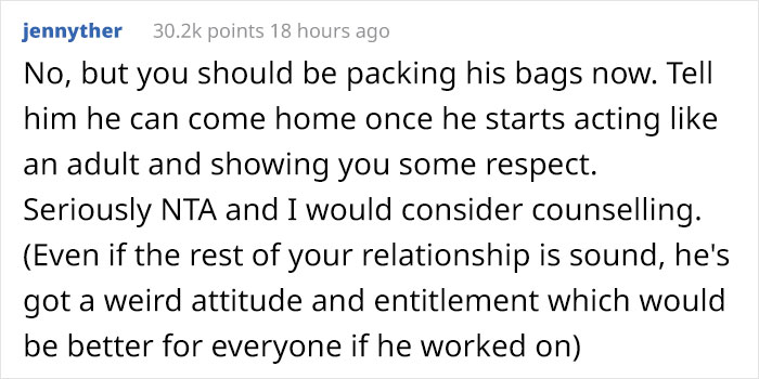 "He Begged But I Said No": Wife Asks If She's In The Wrong After Her Husband Misses His Flight Since She Didn't Pack His Suitcase