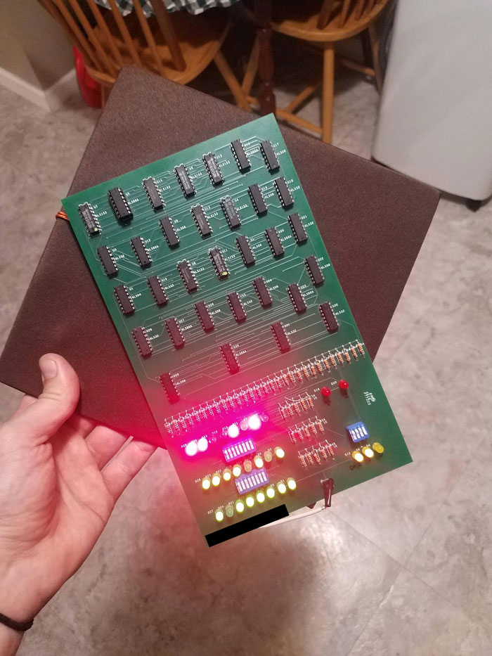 Couldn't Think Of Anything Clever For Graduation, So I Just Hot Glued My Computer Architecture Final To My Hat