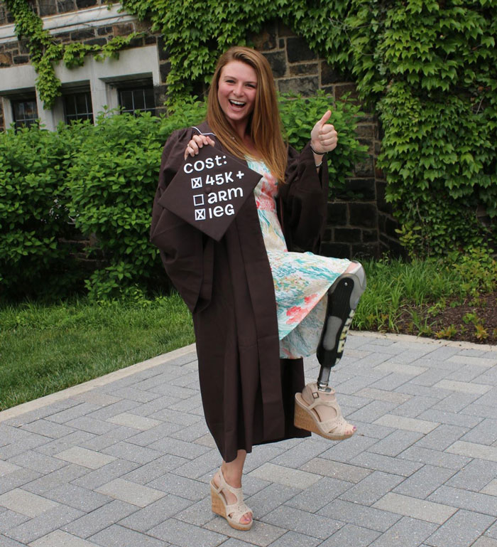 Usually I'd Say Decorating Graduation Caps Are Dumb But