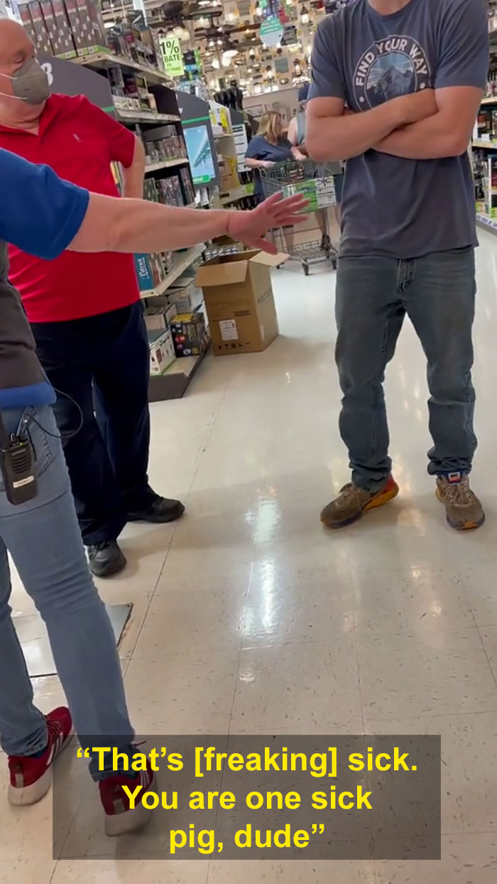 Furious Boyfriends Catch Creep Taking Photos Of Their Girlfriends At A Store, Make Him Regret It Instantly