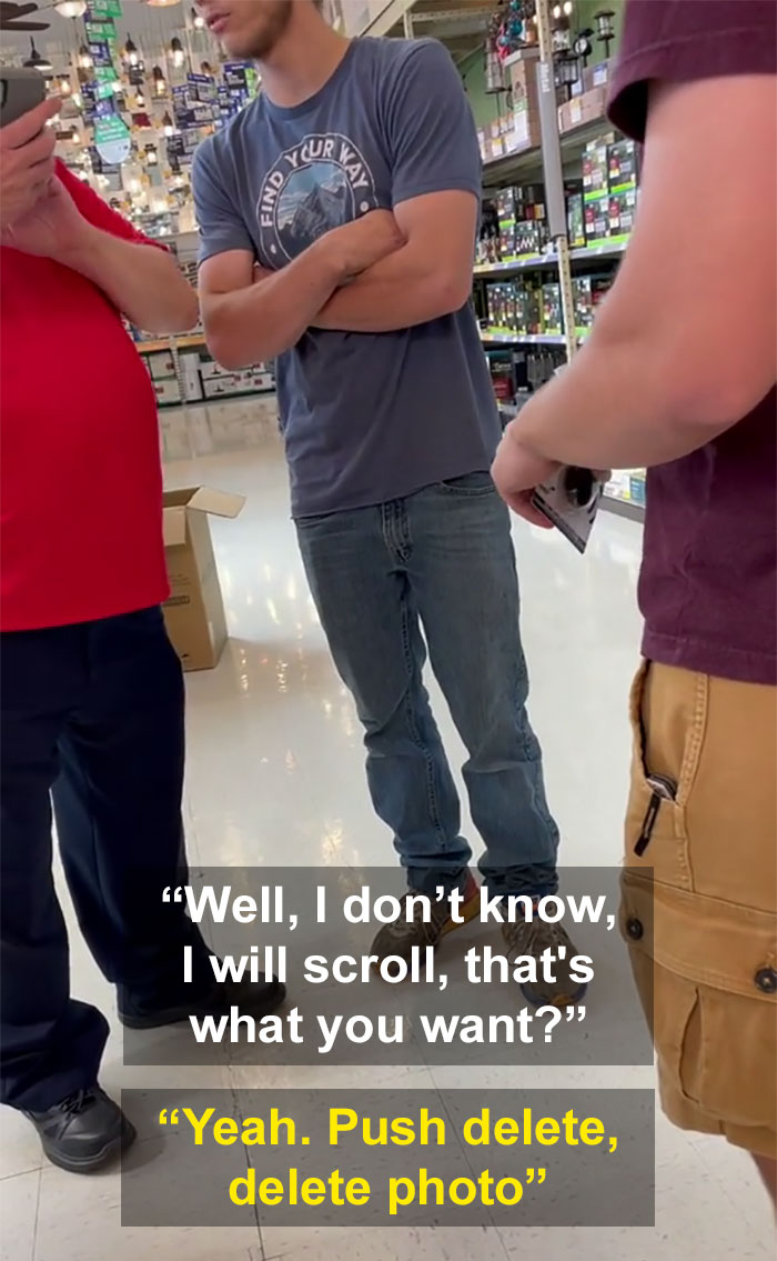 Furious Boyfriends Catch Creep Taking Photos Of Their Girlfriends At A Store, Make Him Regret It Instantly