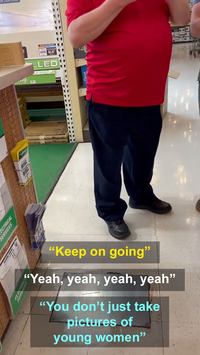 Furious Boyfriends Catch Creep Taking Photos Of Their Girlfriends At A Store, Make Him Regret It Instantly