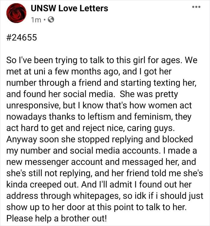 I'm Sure She Would Love This Guy Turning Up At Her Door