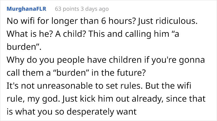 Son Expects He Can Freeload Off His Parents After Moving Back In With Them - Flips Out When Dad Introduces Some New Rules