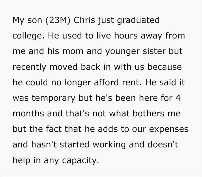 Son Expects He Can Freeload Off His Parents After Moving Back In With Them - Flips Out When Dad Introduces Some New Rules